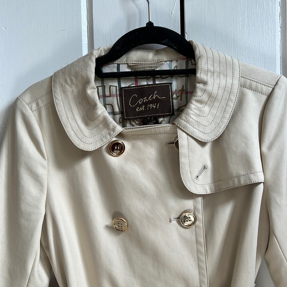 coach trench coat